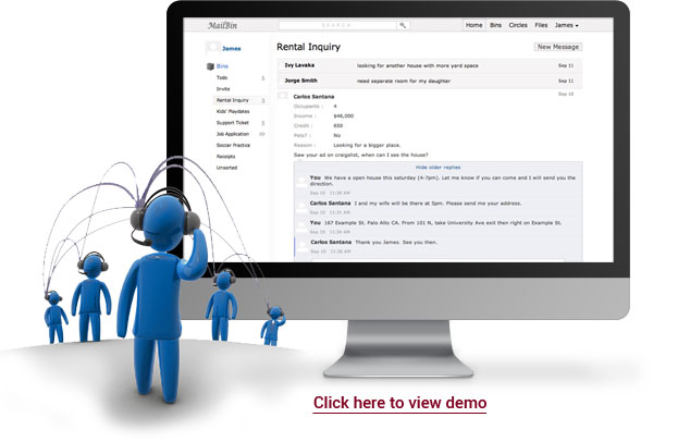 Conversation view demo